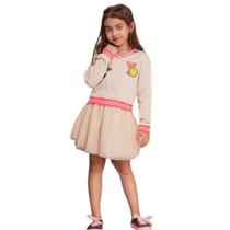 Conjunto Infantil Saia Areia You+Me Conjunto Infantil Saia Areia You+Me