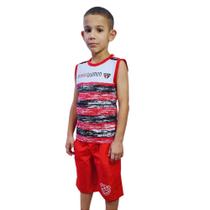 Conjunto Infantil São Paulo Regata Oficial