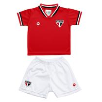 Conjunto Infantil São Paulo Sublimado - 253L2
