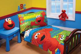 Conjunto Infantil Sesame Street - ABC 123 (4 Peças)