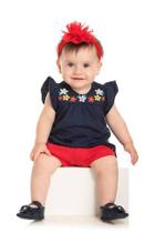 Conjunto Infantil Short + Bata - Serelepe 5511 Conjunto Infantil Short + Bata - Serelepe 5511