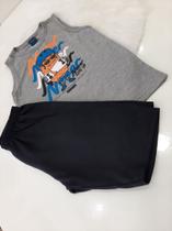 Conjunto Infantil - short e regata Duduka tam. 10 Conjunto Infantil - short e regata Duduka tam. 10