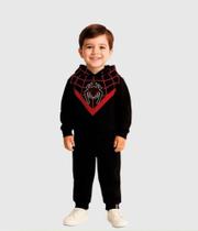 Conjunto Infantil Spidey Homem Aranha Menino Blusão Touca Punho Moletom Flanelado Dentro Malwee Kids Conjunto Infantil Spidey Homem Aranha Menino Blusão Touca Punho Moletom Flanelado Dentro Malwee Kids