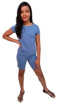 Conjunto Infantil Sport Her Azul-Celeste Conjunto Infantil Sport Her Azul-Celeste