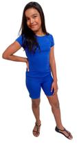 Conjunto Infantil Sport Her Azul Royal Conjunto Infantil Sport Her Azul Royal
