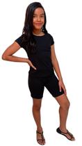 Conjunto Infantil Sport Her Preto Conjunto Infantil Sport Her Preto