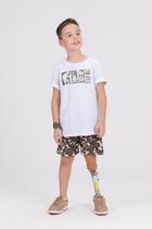 Conjunto Infantil Sublimado Camuflado Branco Conjunto Infantil Sublimado Camuflado Branco