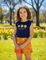 Conjunto Infantil Tamanho 01 Menina Verão Kely Kety