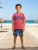 Conjunto Infantil Tamanho 02 Menino Verão Brandili/Kamylus/Alenice/Elian/Playground