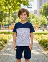 Conjunto Infantil Tamanho 02 Menino Verão Brandili/Kamylus/Alenice/Elian/Playground