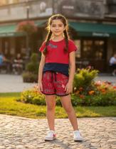 Conjunto Infantil Tamanho 02 Verão Menina Elian/Kamylus/Kely Kety