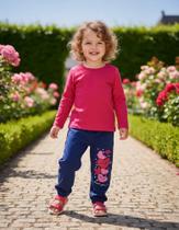 Conjunto Infantil Tamanho 03 Menina Meia Estação Kyly/Elian/Pitiska/Mundi/Abrange/Big Day