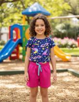 Conjunto Infantil Tamanho 03 Menina Verão Benetex