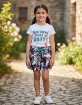 Conjunto Infantil Tamanho 03 Menina Verão Benetex
