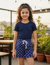 Conjunto Infantil Tamanho 06 Menina Verão Elian/Mundi/Brandili/Kely Kety