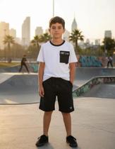 Conjunto Infantil Tamanho 06 Menino Verão Catavento/Playground Conjunto Infantil Tamanho 06 Menino Verão Catavento/Playground