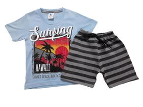 Conjunto Infantil Tamanho 06 Menino Verão Soletex/Kings/Mia Kids