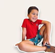 Conjunto infantil tectel veste do 1 aos 6 anos