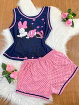 Conjunto infantil tema minie rosa Conjunto infantil tema minie rosa
