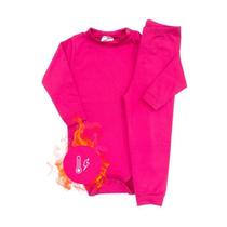 Conjunto Infantil Térmico Segunda Pele Peluciado Body Calça