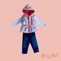 Conjunto Infantil Tres Peças Anuska 3250 Conjunto Infantil Tres Peças Anuska 3250