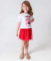 Conjunto Infantil Tule Minnie Disney Tam 4 a 10-74176 Conjunto Infantil Tule Minnie Disney Tam 4 a 10-74176