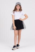 Conjunto Infantil Tutu Ballet Branco