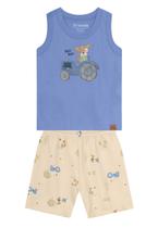 Conjunto Infantil Urso Trator Brandili