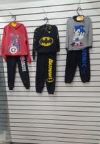 Conjunto infantil várias estampas unidades
