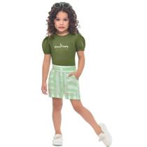 Conjunto Infantil Verão Blusa e Short Happy - Angerô Conjunto Infantil Verão Blusa e Short Happy - Angerô