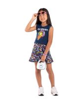 Conjunto Infantil Verão Feminino Tamanho 10