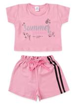 Conjunto infantil verao feminino -tamanho m 5 anos Conjunto infantil verao feminino -tamanho m 5 anos