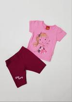 Conjunto Infantil verão Menina Kyly Mbb