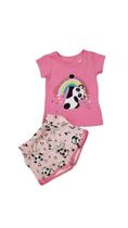 Conjunto Infantil verão Menina Shorts Elian Mbb