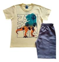 Conjunto Infantil Verão Menino - Dinossauro - Wrk