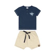 Conjunto infantil verão menino Marlan Ref 40642 Conjunto infantil verão menino Marlan Ref 40642