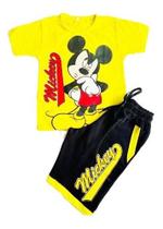 Conjunto Infantil Verão Menino Short +camiseta criança Personagem Conjunto Infantil Verão Menino Short +camiseta criança Personagem