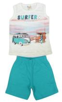 Conjunto Infantil Verão - Regata e Bermuda - Brandili