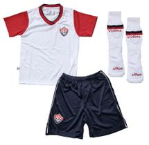 Conjunto Infantil Vitória Uniforme Dry Oficial Conjunto Infantil Vitória Uniforme Dry Oficial
