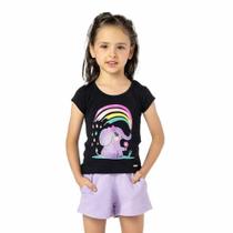 Conjunto Infantil Vrasalon Elefante Arco-Íris Cód: 25