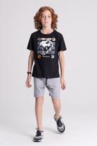 Conjunto Infantil Web Dino World Preto Conjunto Infantil Web Dino World Preto