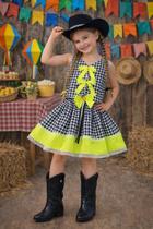 Conjunto Infantil Xadrez Festa Junina Verde Neon Junino Caipira Saia Colete Quadrilha Sinhá Juvenil Conjunto Infantil Xadrez Festa Junina Verde Neon Junino Caipira Saia Colete Quadrilha Sinhá Juvenil