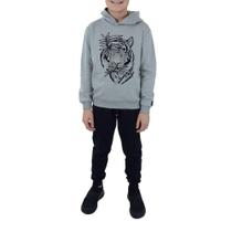 Conjunto Infanto Juvenil Alakazoo Moletom Cinza - 66589 Conjunto Infanto Juvenil Alakazoo Moletom Cinza - 66589