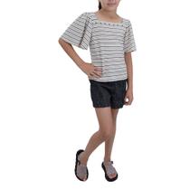 Conjunto Infanto Juvenil Feminino Lussan Pérolas Bege e Preto - 9366 Conjunto Infanto Juvenil Feminino Lussan Pérolas Bege e Preto - 9366