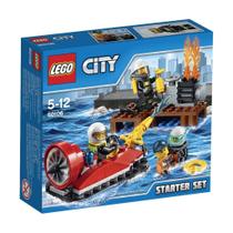 Conjunto inicial de brinquedo LEGO City Fire 60106 com Fire Hovercraft Conjunto inicial de brinquedo LEGO City Fire 60106 com Fire Hovercraft