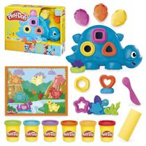 Conjunto inicial Dinosaur Play-Doh Shapes and Colors Dino de 2 anos ou mais