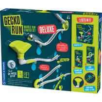Conjunto inicial Marble Run Thames e Kosmos Gecko Run Deluxe