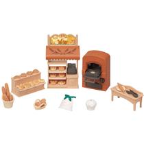 Conjunto inicial para padaria Calico Critters Bake 53+ peças Conjunto inicial para padaria Calico Critters Bake 53+ peças