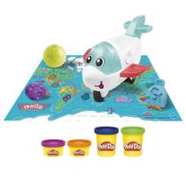 Conjunto inicial Play-Doh Airplane Explorer com jato e mapa mundial Conjunto inicial Play-Doh Airplane Explorer com jato e mapa mundial