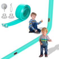 Conjunto inicial Race Car Track AQFR Flex Track de 15 pés para crianças a partir de 3 anos Conjunto inicial Race Car Track AQFR Flex Track de 15 pés para crianças a partir de 3 anos